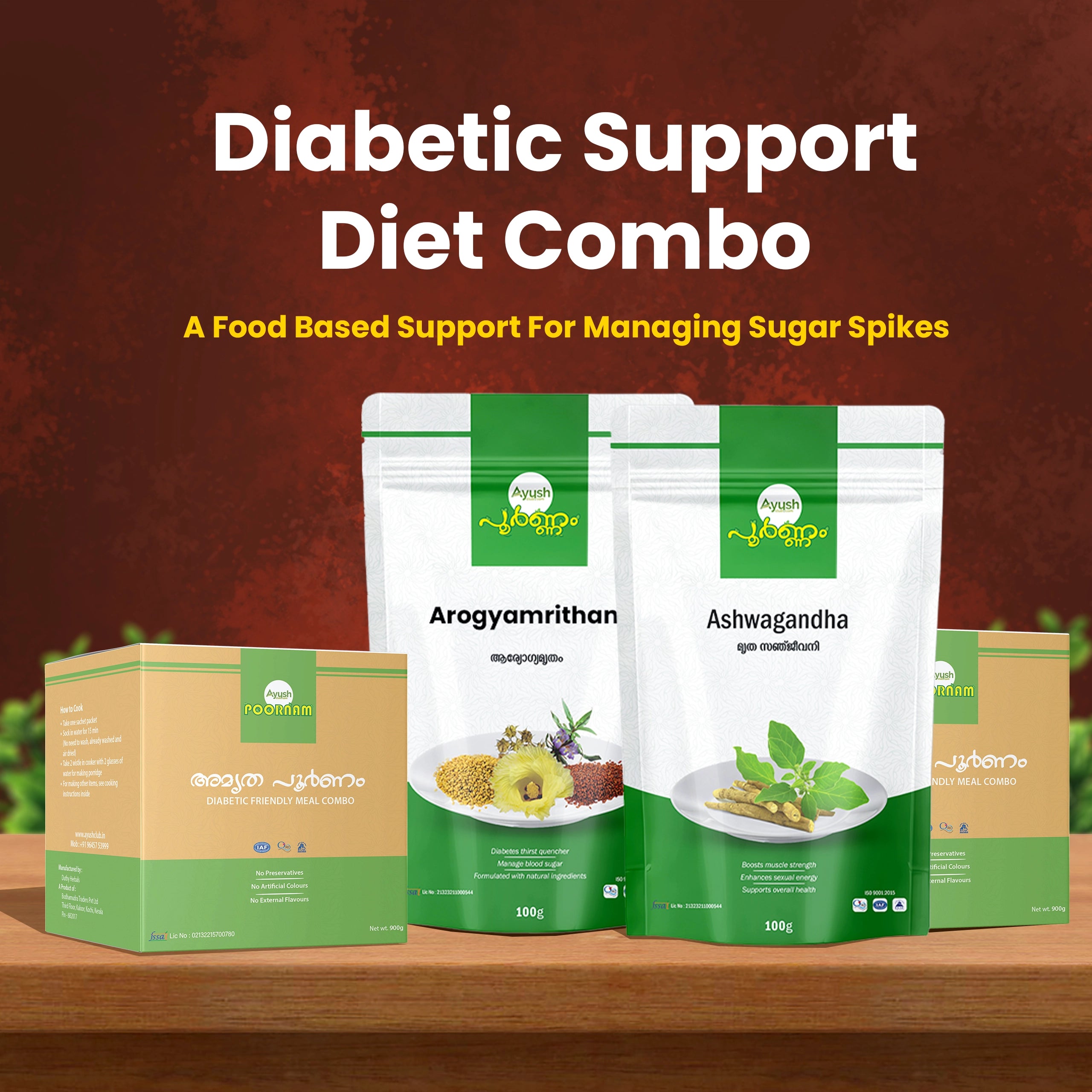 Diabetic Support Diet Combo