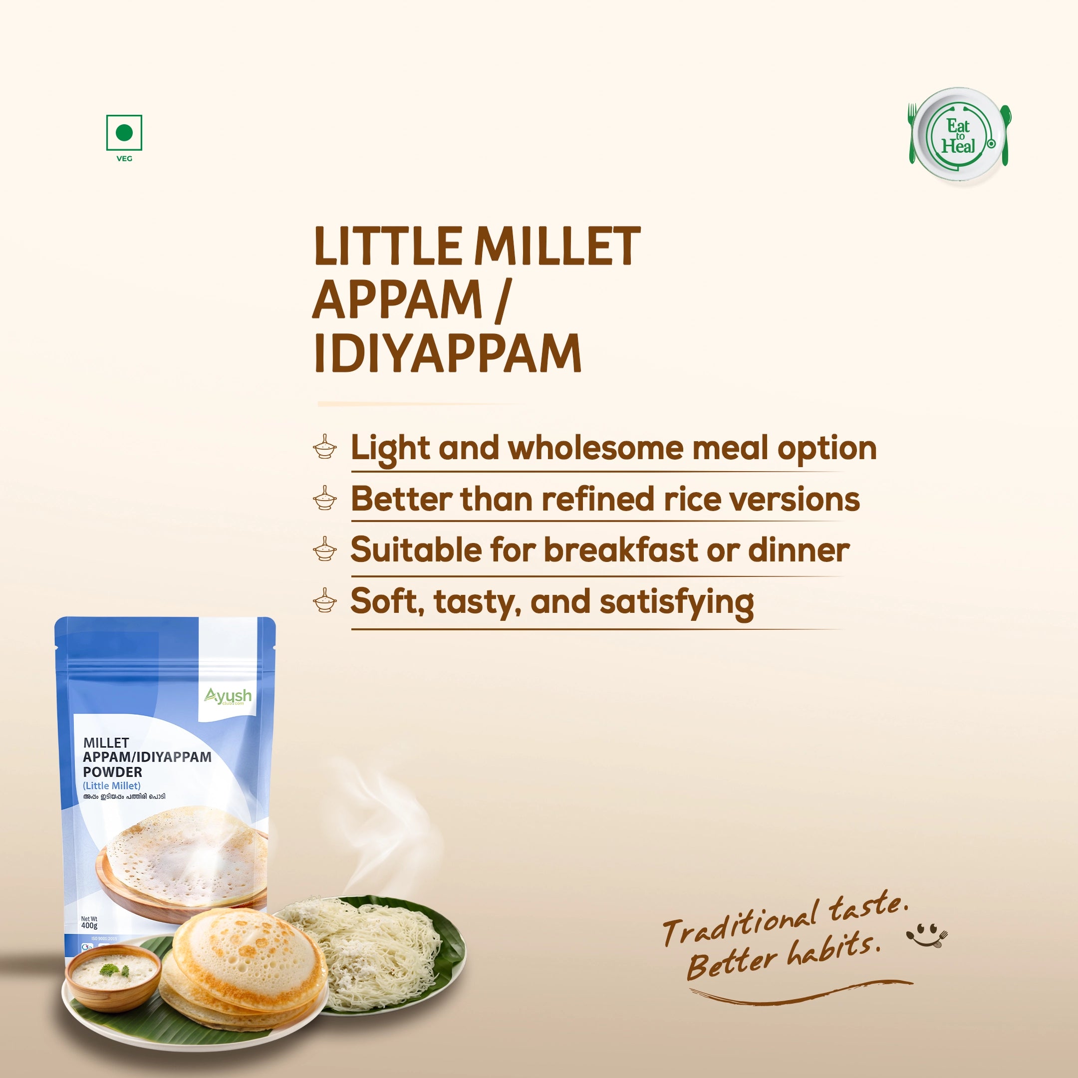 Millet Breakfast & Dinner Combo