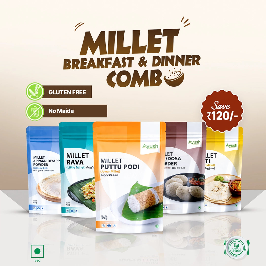 Millet Breakfast & Dinner Combo