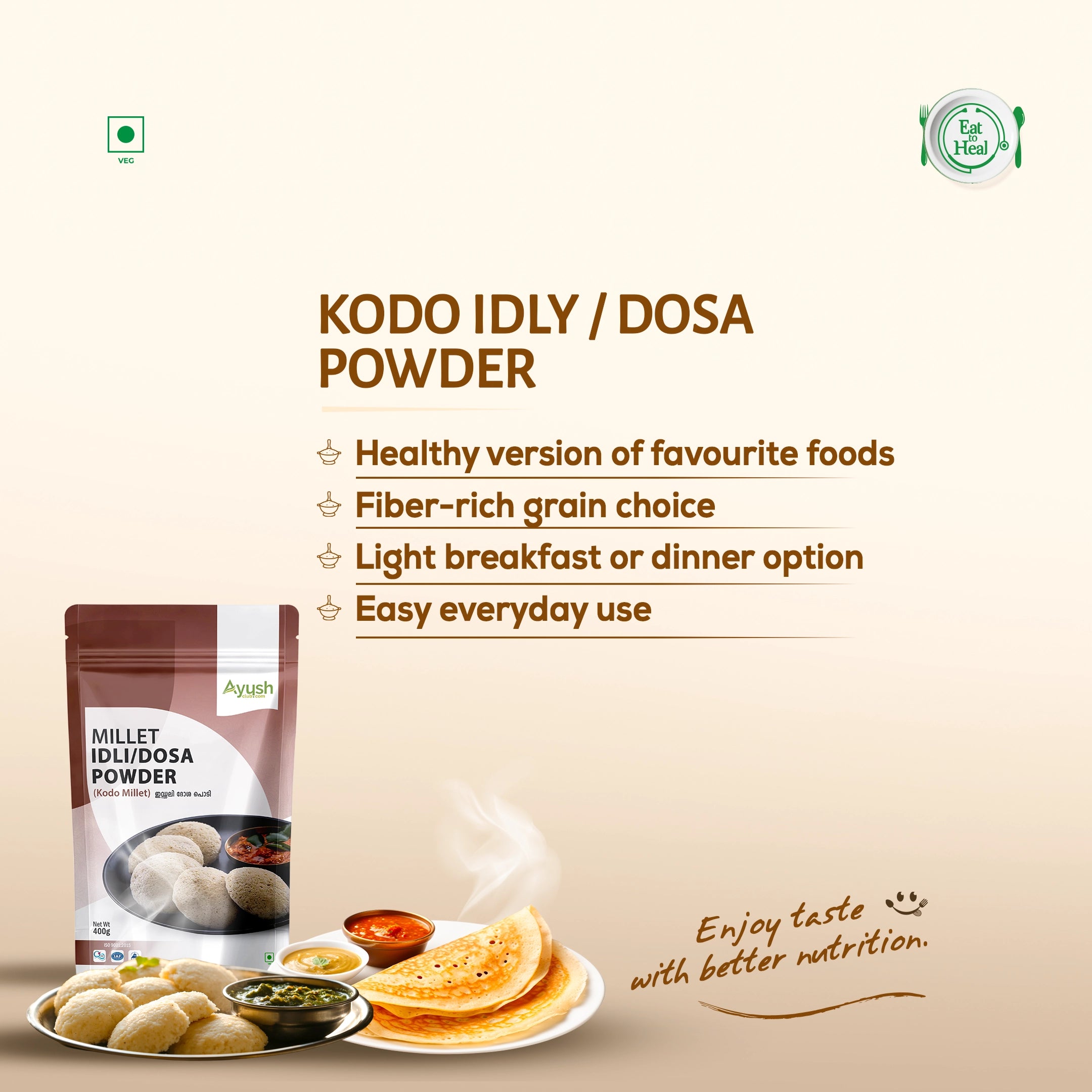 Millet Breakfast & Dinner Combo