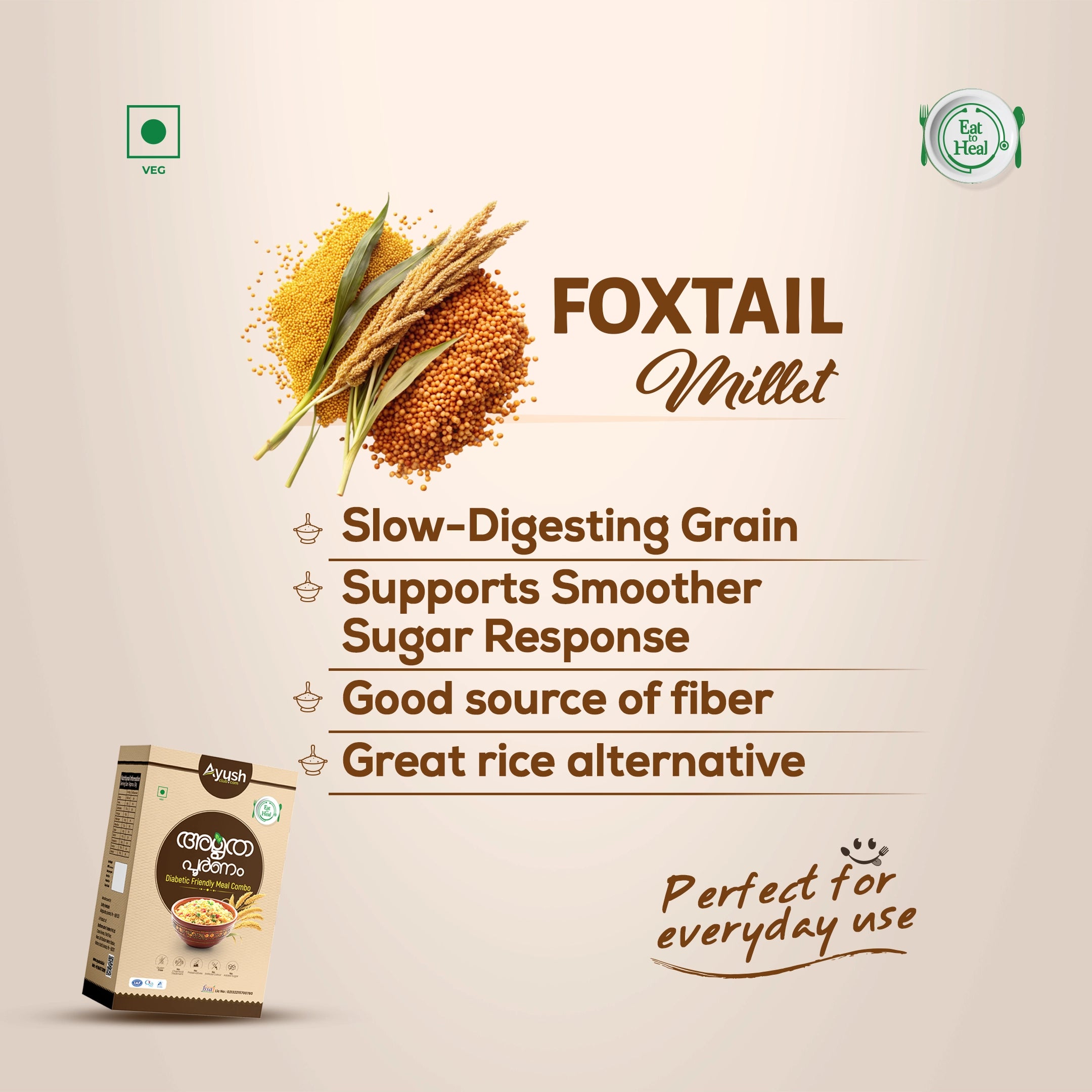 Diet & Diabetic friendly Meal Combo