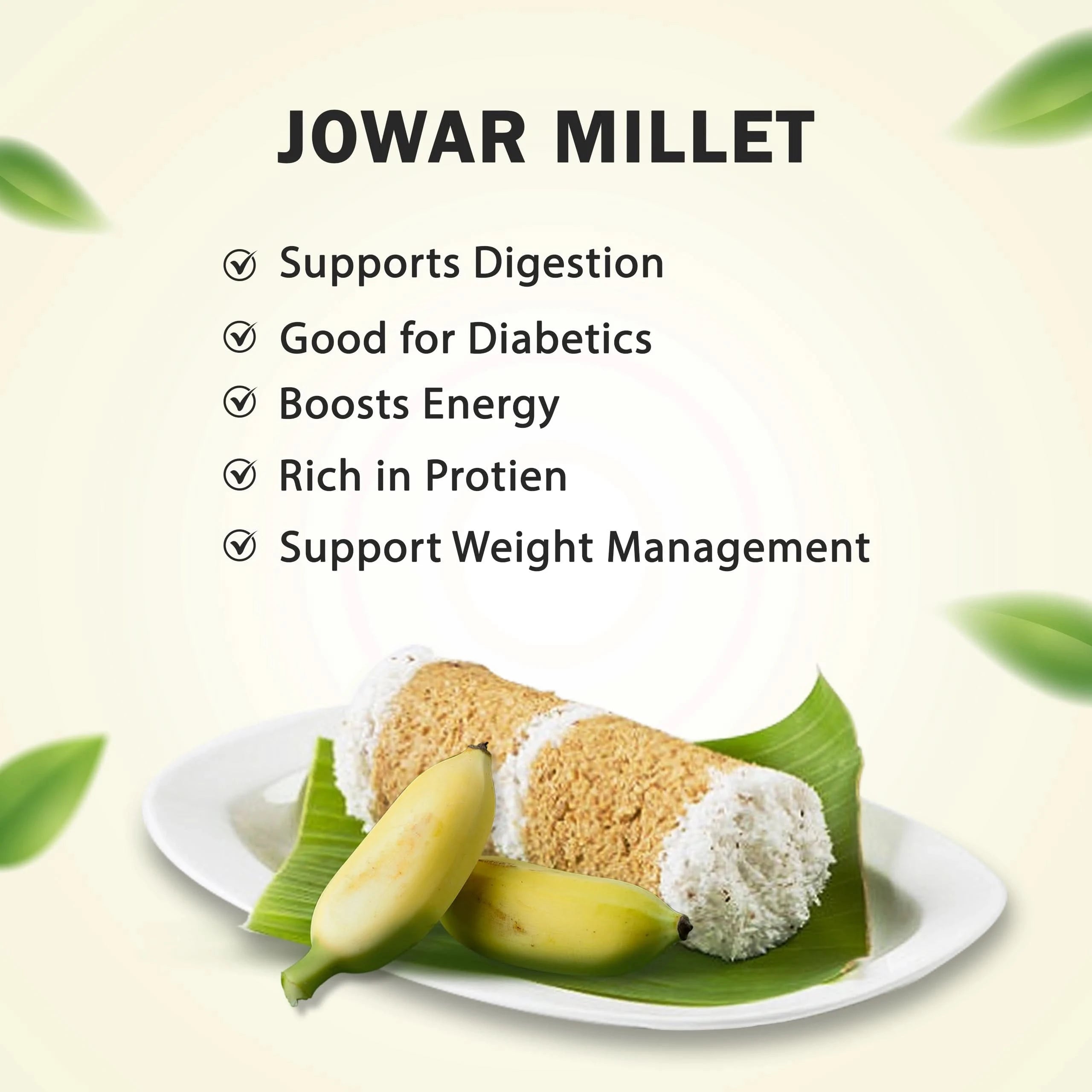 Jower Millet Puttu Powder