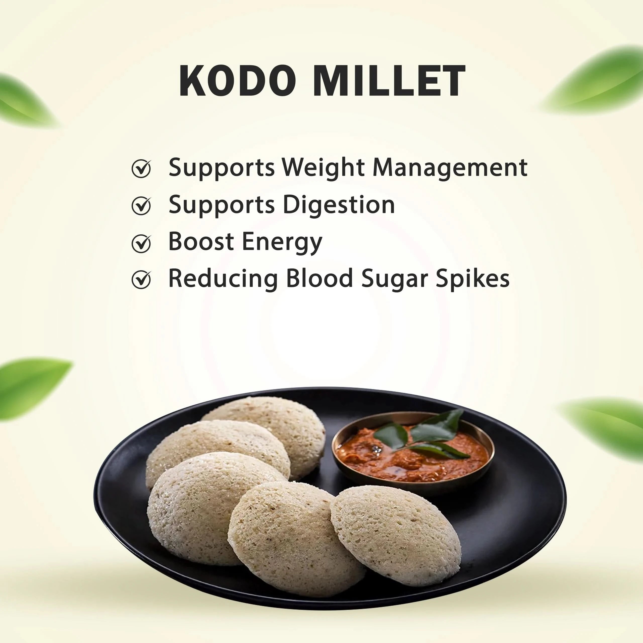 KODO MILLET DOSA / IDLY POWDER - Soft, Light & Diabetic-Friendly Breakfast Mix