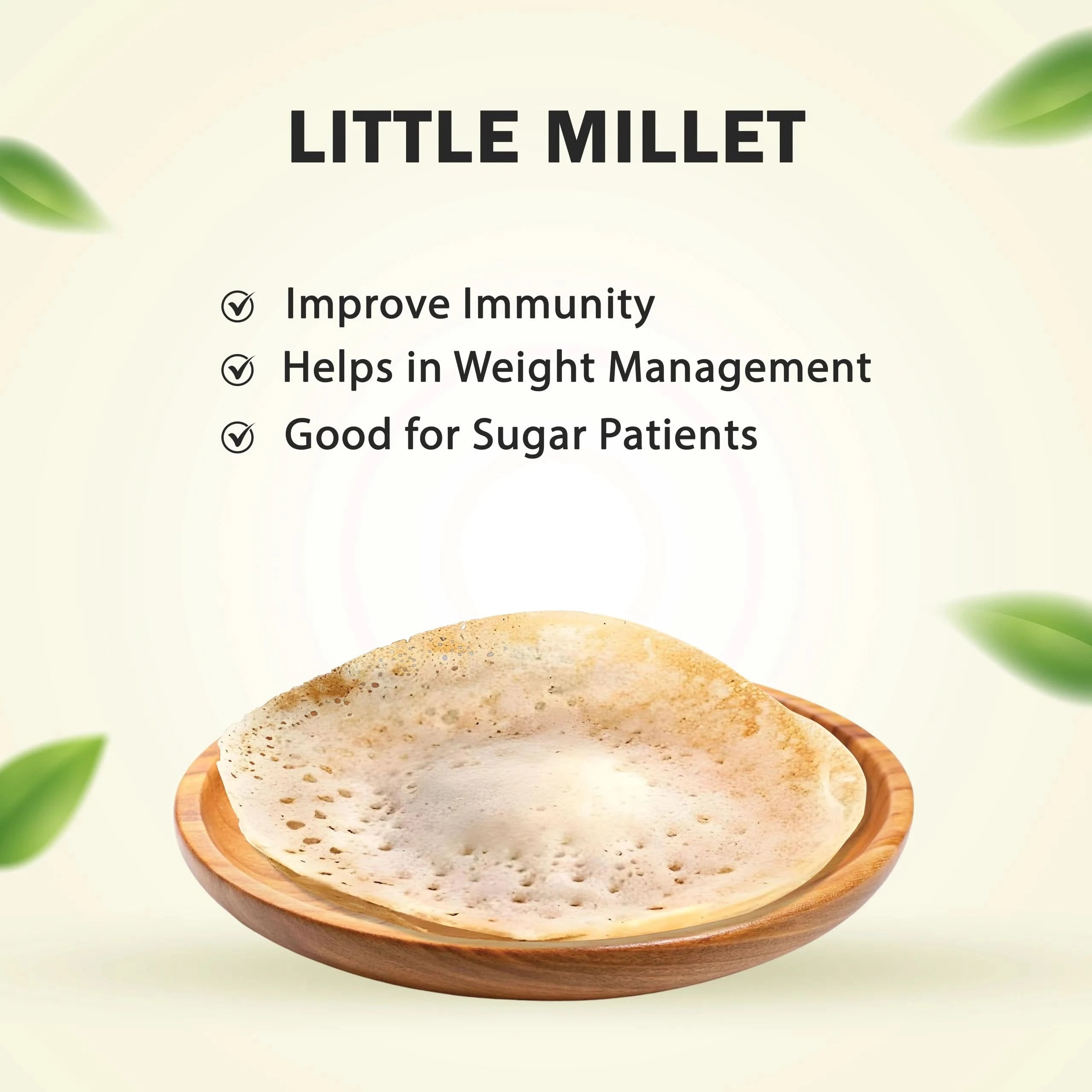 LITTLE MILLET APPAM / IDIYAPPAM POWDER - Soft, Light & Gut-Friendly Traditional Mix