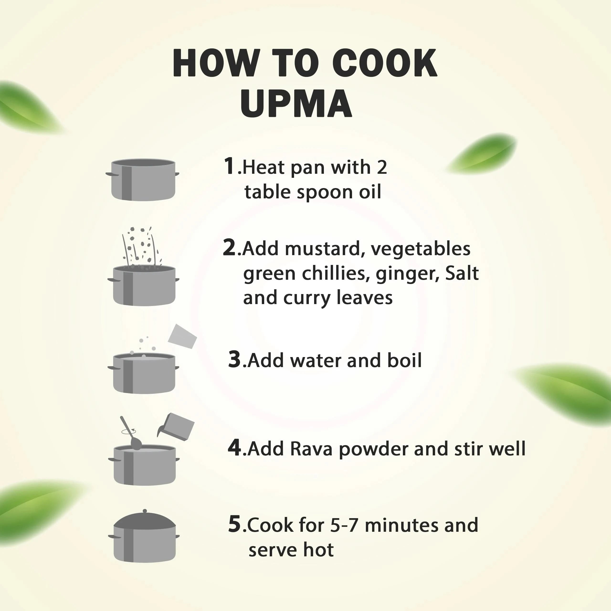 LITTLE MILLET RAVA POWDER -  Healthy Alternative to Sooji – Great for Upma, Pongal & Idli